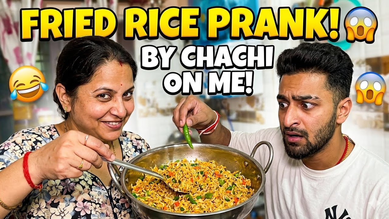 Fried Rice Prank done by Chachi😭😂 - YouTube