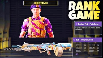 FREE EPIC S36 AND CAPTAIN PARK PARTY CAMO UNLOCKED FROM BLACK GOLD BRAWL EVENT IN COD MOBILE 2023