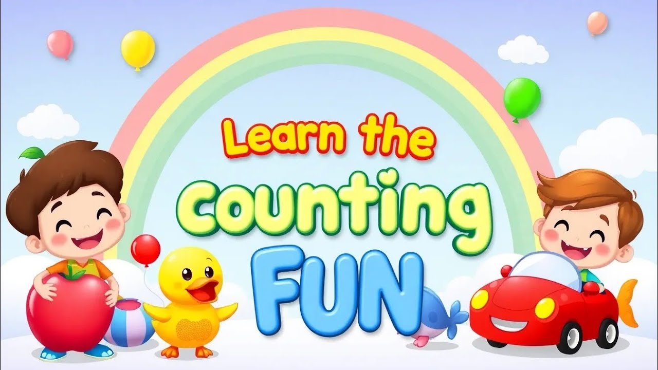 Learn Numbers 1 to 10 with Fun Rhymes | Counting Song for Kids ...