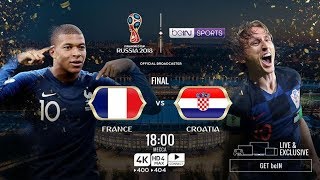 فرنسا وكرواتيا مباراة كاملة نهائي كاس العالم روسيا 2018 تعليق حفيظ الدراجي