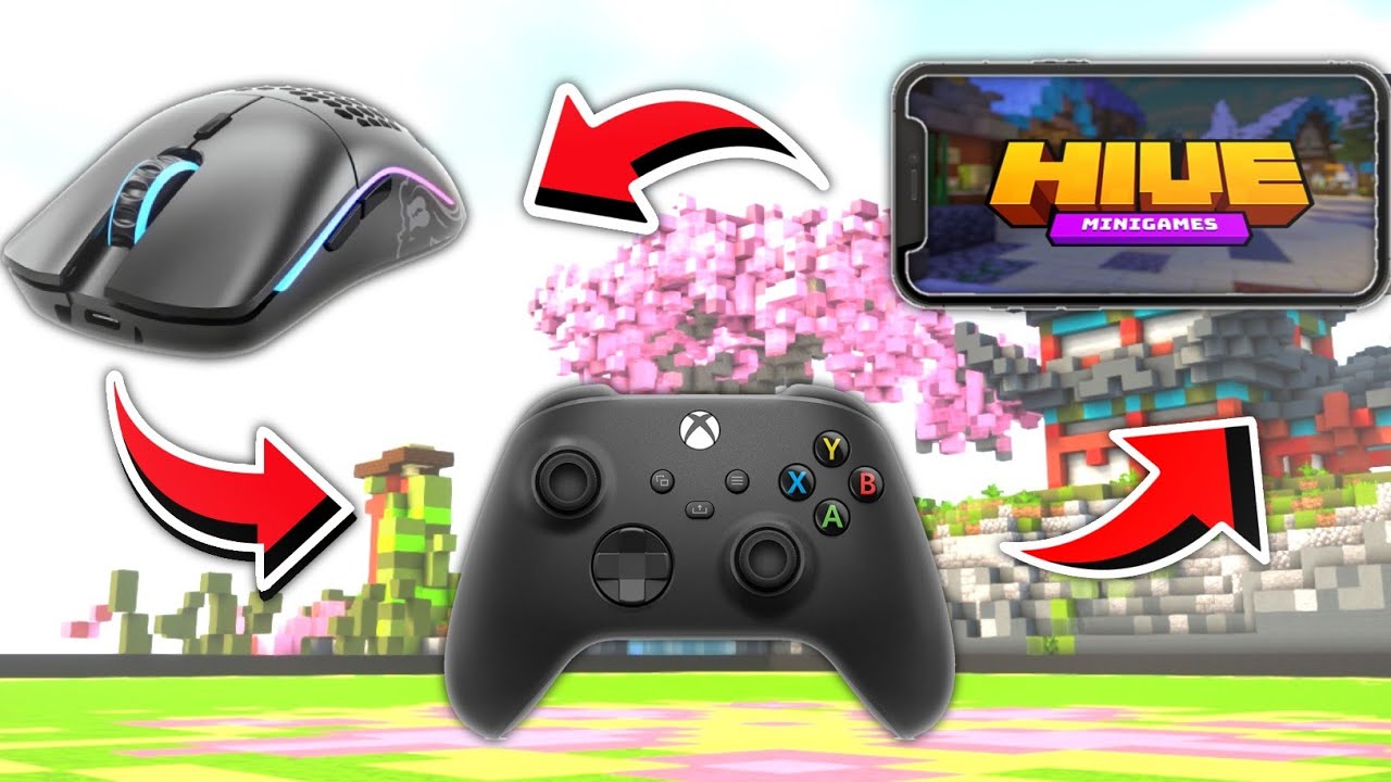 Hive Bedwars But If I Die I Switch My Controller - YouTube