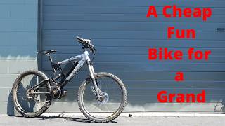Build a cheap good Full suspension Bike ~1k$