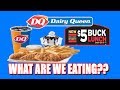 Dairy Queen Chicken Tenders $5 Buck Lunch | MY FIRST Fast Food Review | The Wolfe Pit