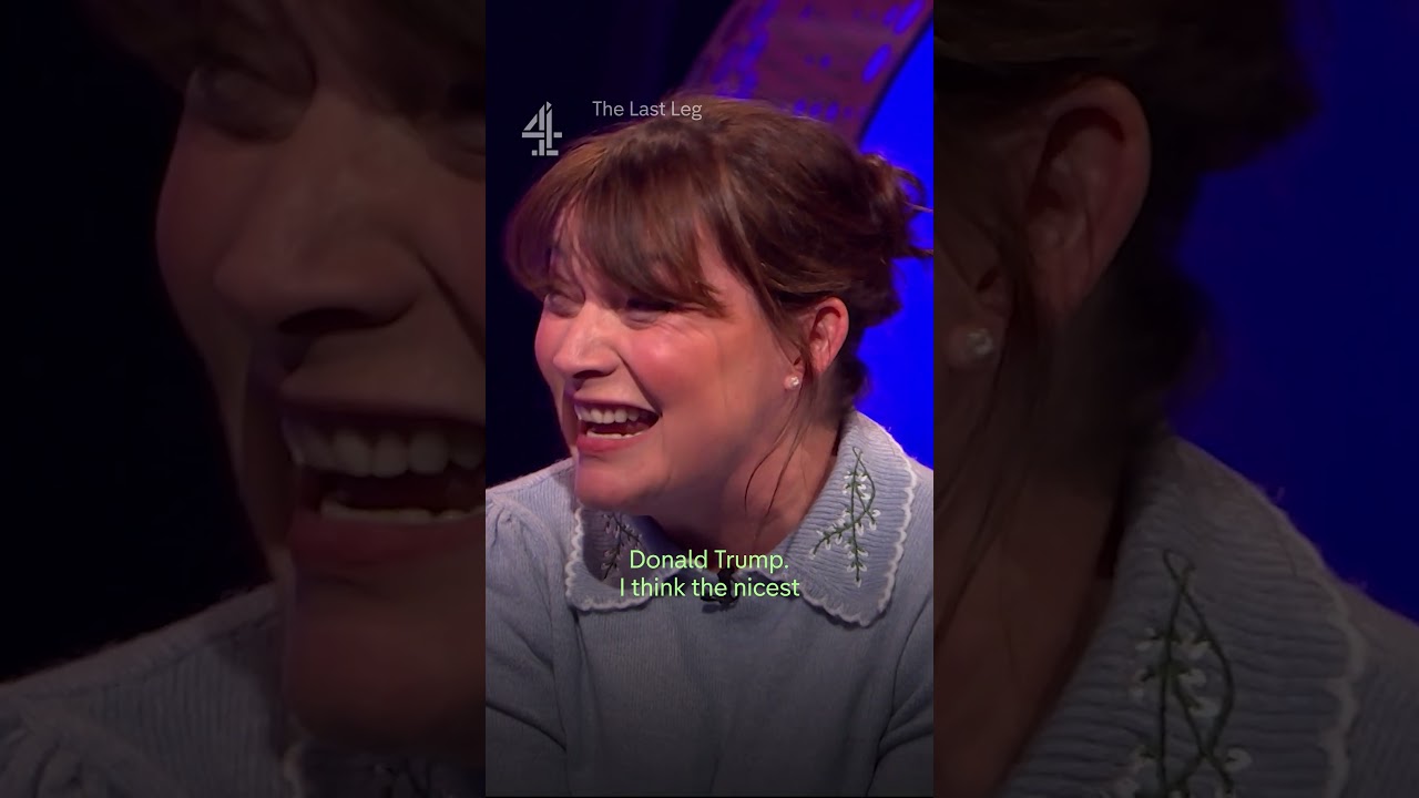 Lorraine Kelly will (hopefully) be enjoying the World Cup #TheLastLeg #Scotland #WorldCup