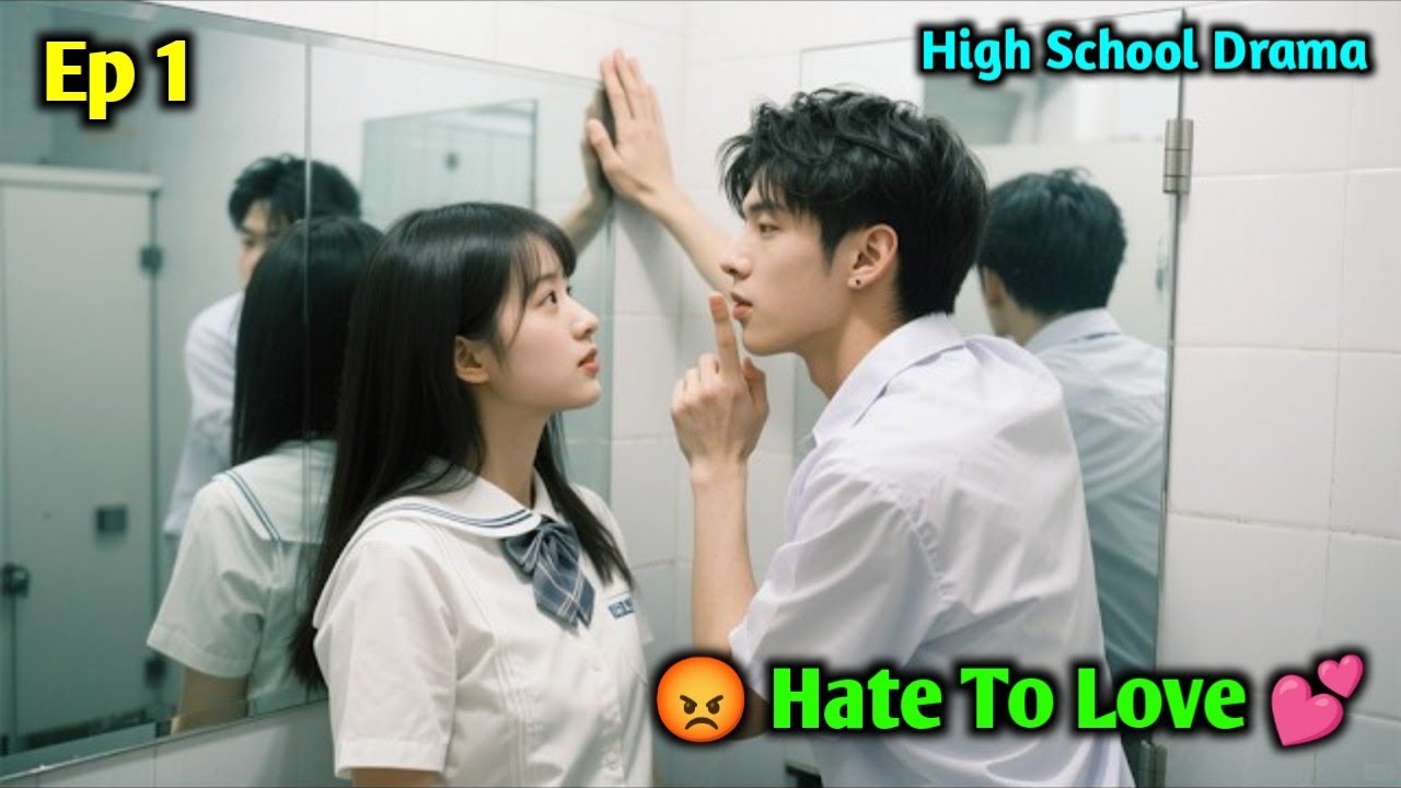 A Girl Accidentally Entered Men's Restroom, But Was Loved By A Top Star At First Sight!💖Movie