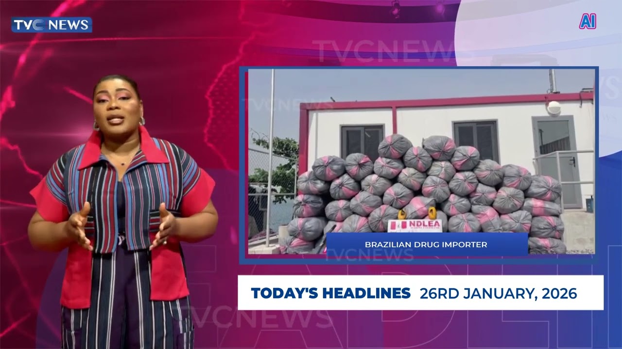 TVC News AI Pidgin Headline News | 26th January, 2026