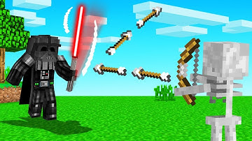 They Added DARTH VADER In MINECRAFT? (Star Wars Mod)