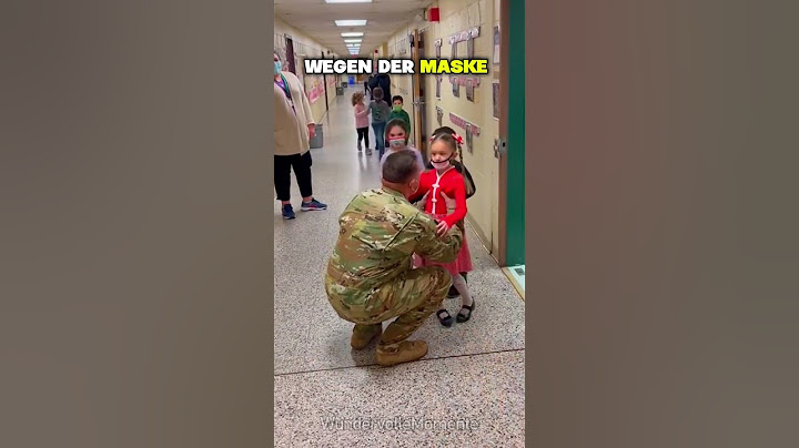 Dieser Vater kam aus dem Militär zurück, um seine Töchter in der Schule zu überraschen ❤️