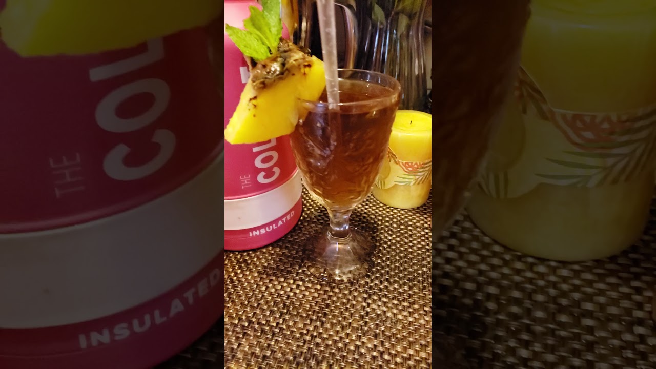 ACV Pineapple Detox with 8 oz Of The Original Organic Detox Tea YouTube