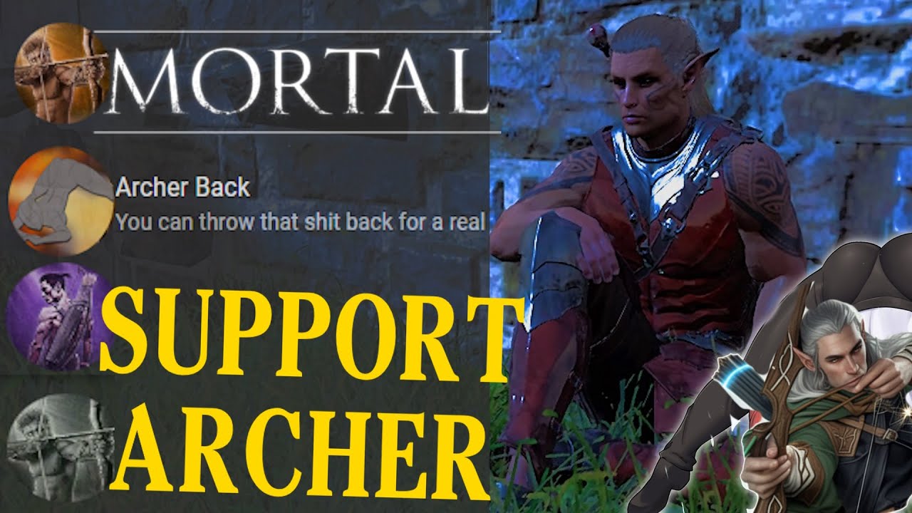 Support Archery "Back Archer" Build 🍑 | Mortal Online 2