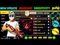 🔥FF  New Headshot Sensitivity 2025 ⚙️ FF  OB51  Sensitivity Settings |sensitivity tamil TLK ffmax‎