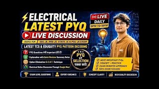 08.SSC JE Electrical 4 Dec 2025 PYQ Paper✅Real Exam Analysis + Option Elimination #EduquityPattern