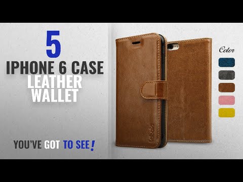Top 5 IPhone 6 Case Leather Wallet [2018 Best Sellers]: iPhone 6S Case, Labato Wallet Leather