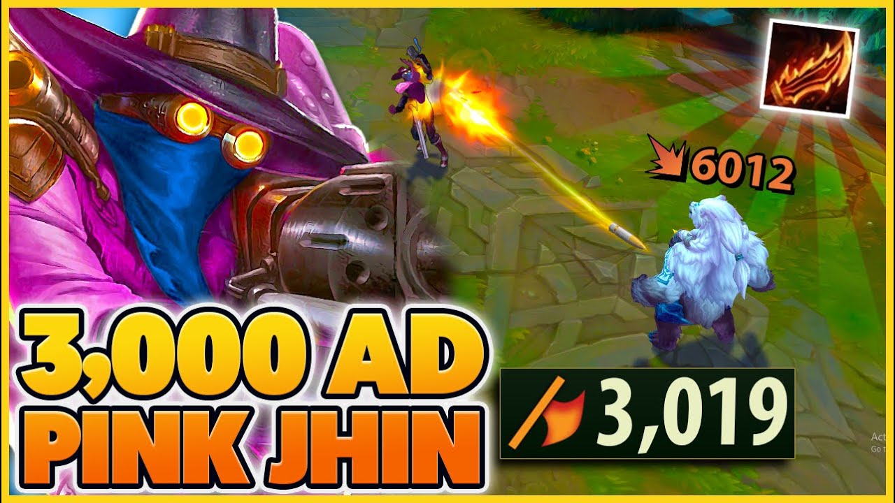 RAGEBLADE once again BREAKS JHIN (how you get 3,019 AD) - BunnyFuFuu | League of Legends