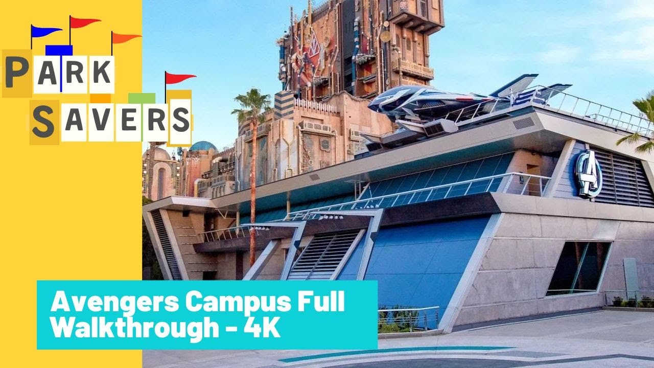 Avengers Campus Full Walkthrough POV