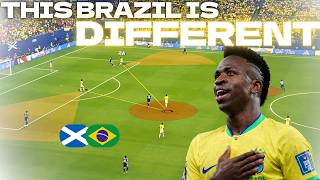 How Carlo Ancelotti's New Tactics Made Brazil World Cup Contenders | Scotland vs Brazil Analysis