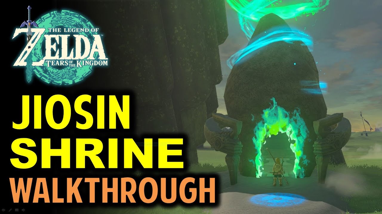 Jiosin Shrine Puzzle: Shape Rotation Walkthrough | The Legend of