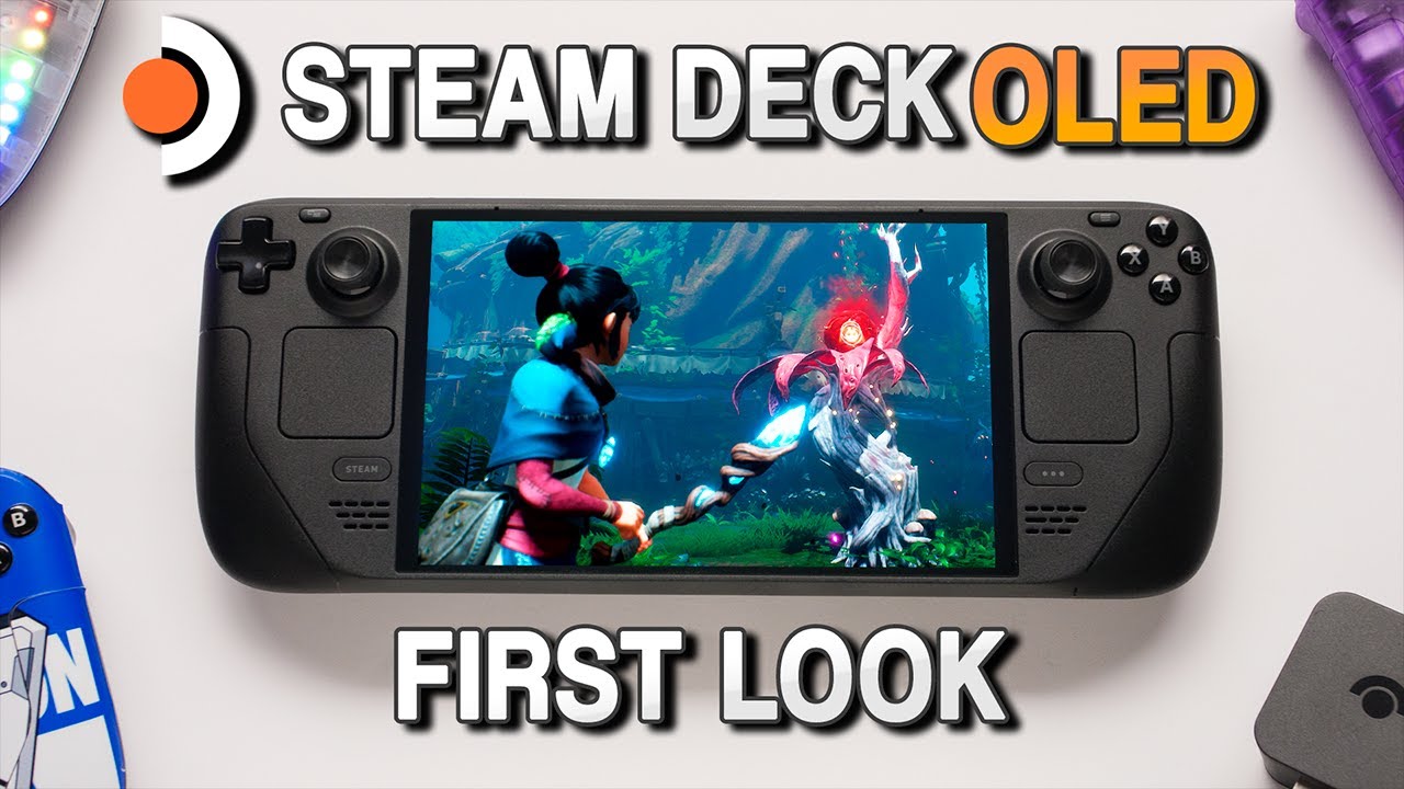 Aqui está a nova Steam Deck OLED