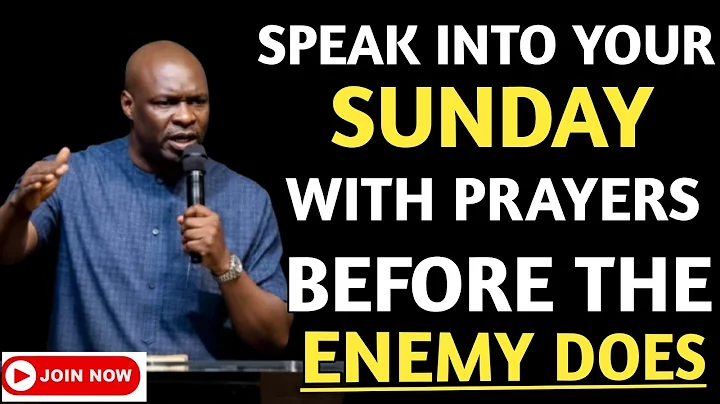 [SUNDAY 21ST DECEMBER, 2025] SPEAK INTO YOUR SUNDAY BEFORE THE ENEMY DOES - Apostle Joshua Selman