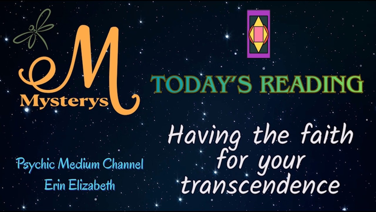 Having the faith for your transcendence