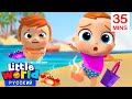 Правила Безопасности На Пляже! 🏖 | Развивающие Мультики | Нина и Нико – Little World Русский