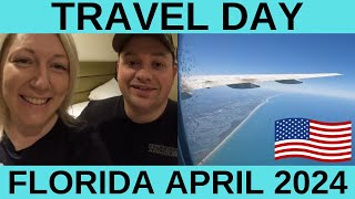 FLORIDA TRAVEL DAY | ORLANDO APRIL 2024 | FLORIDA VLOGS