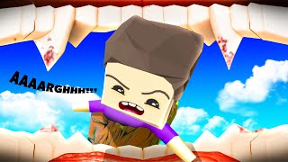 Eating HUMANS As A GIANT GORILLA In VR - Block Buster VR screenshot 3