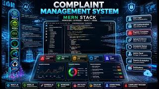 🔴 LIVE:🚨 MERN Stack Complaint Management System | (MongoDB, Express.js, React.js & Node.js)