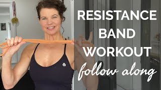 Resistance Band Exercises for Seniors Over 50 & 60: Sample 20 Min