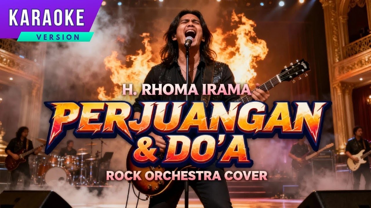 Perjuangan dan Doa Karaoke - H. Rhoma Irama (ROCK ORCHESTRA COVER) Karaoke Version