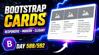 Day 588/592 | Bootstrap Cards