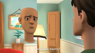 caillou gets grounded in plotagon story mobile