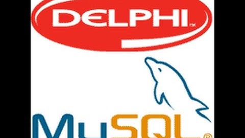 tutorial create mysql database connection with Delphi plus checks(HD)