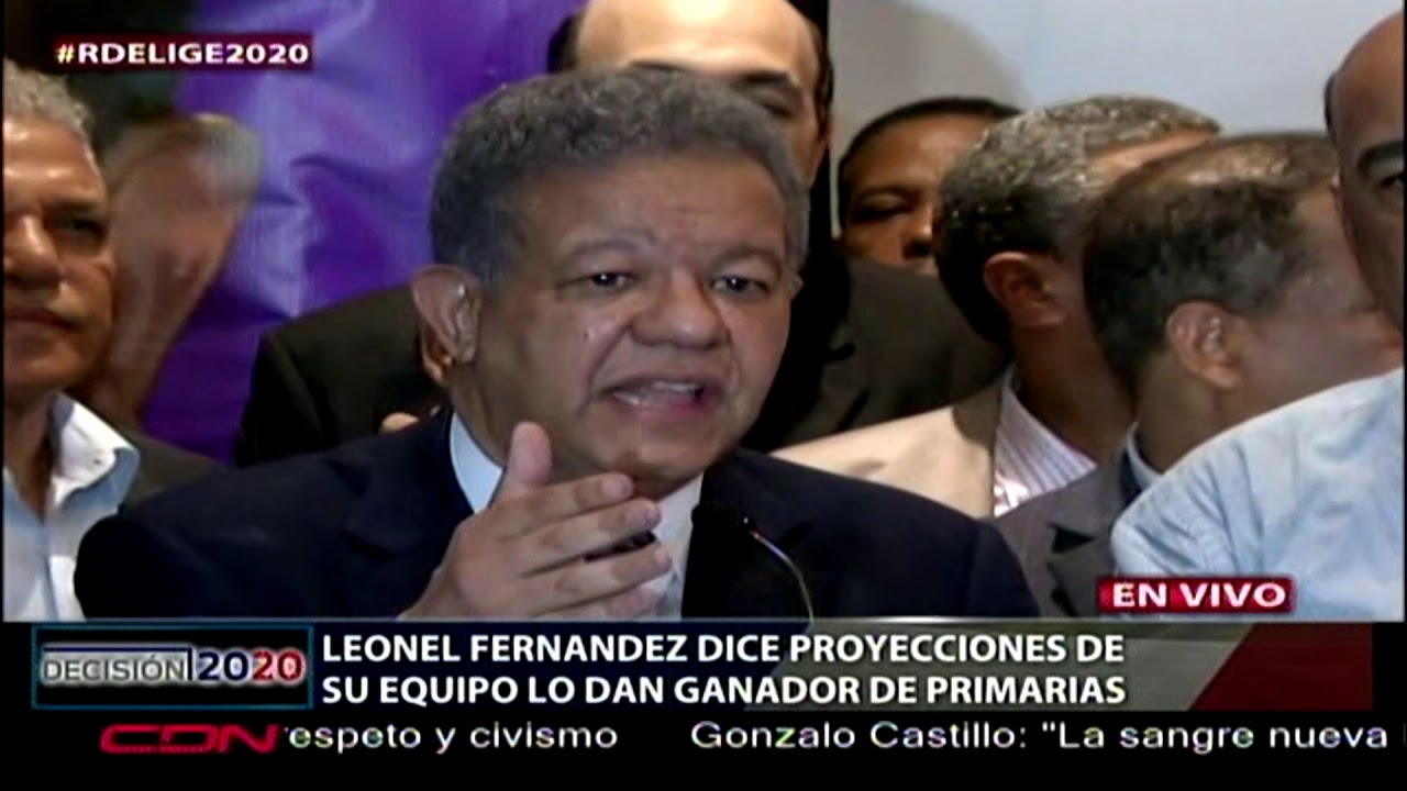 Leonel Fernández denuncia adulteración en resultados de las primarias