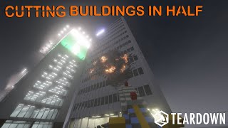 Cutting Buildings In Half | Teardown