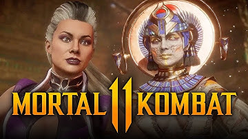 MORTAL KOMBAT 11 - NEW Sindel INTRO DIALOGUE vs "Gothic Horror" Cetrion REVEALED!