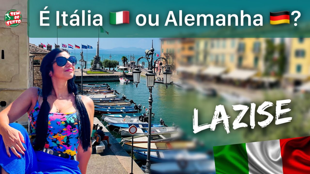 LAZISE - UMA CIDADE ITALIANA CHEIA DE ALEMÃES