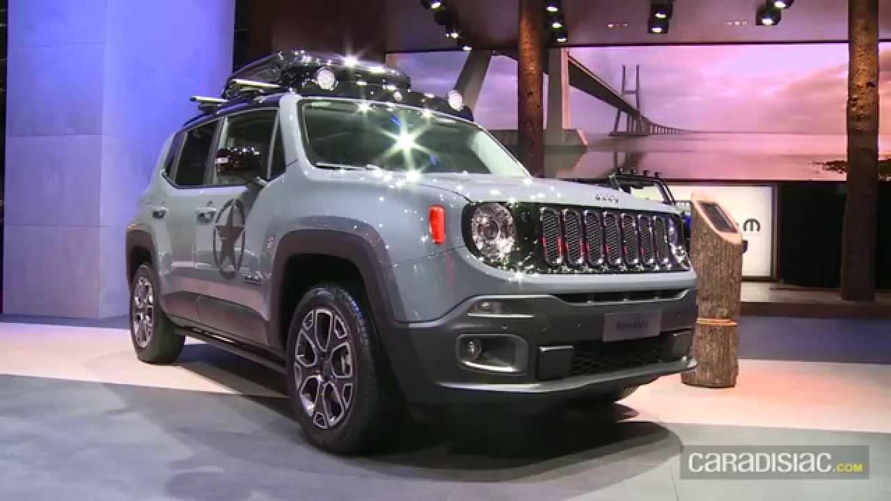 Jeep Renegade Salon de Paris 2014 YouTube