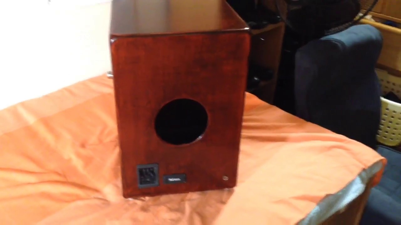 MEINL's"Make your Own Cajon " YouTube