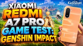 XIAOMI REDMI A7 PRO GAME TEST: GENSHIN IMPACT GAMEPLAY