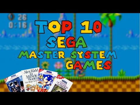 TOP 10 Sega Master System games! - YouTube