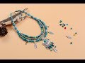 PandaHall Video Tutorial on Bohemian Style Necklace