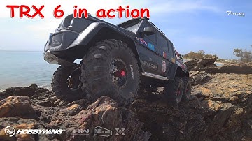 Why we need the Hobbywing XERUN AXE 540L R2 System 2800 for Rock Crawler (COMBO) on TRX 6 in action