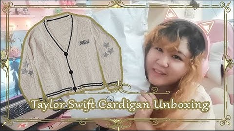 Taylor Swift Cardigan | Unboxing
