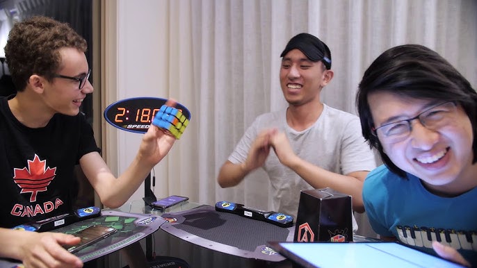 Newtownabbey man solves Rubik's Cube blindfolded to record fastest time for  Ulster competitor