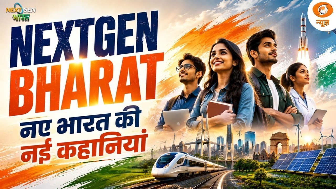NextGen Bharat Live: EV की रफ्तार को ताकत दे रही स्वदेशी तकनीक और युवा सोच | Smart Healthcare | AI