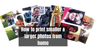 How to print smaller & larger photos from home| Print to size app screenshot 3