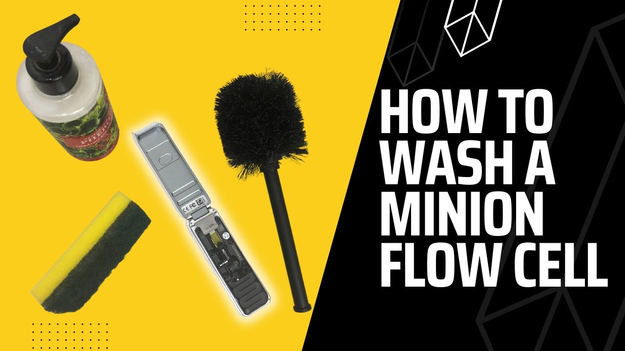 HOW TO WASH A NANOPORE MINION FLOWCELL YouTube