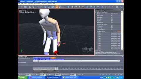 Endorphin: How to make an active posed run p2