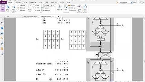 How to do Encryption in S DES Algorithm with Example Part 2